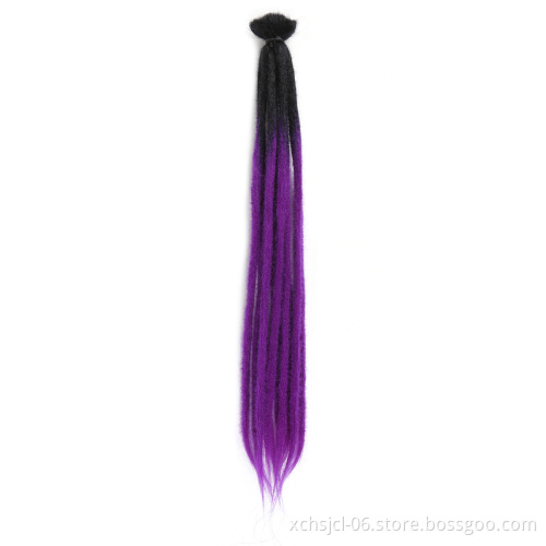 20 inch Locs Crochet Pre looped Synthetic Crochet Braiding Hair for Women